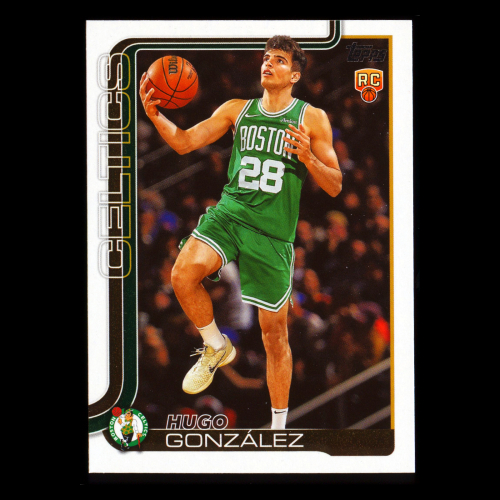 Hugo Gonzlez RC 2025-26 Topps Rookie Celtics