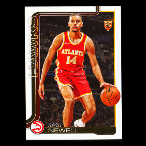 Asa Newell RC 2025-26 Topps Rookie Hawks