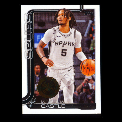 Stephon Castle RC 2025-26 Topps Rookie Spurs