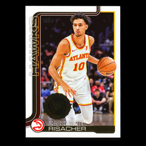 Zaccharie Risacher RC 2025-26 Topps Rookie Hawks