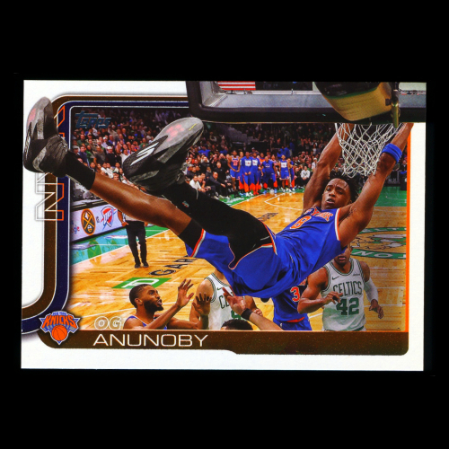 OG Anunoby 2025-26 Topps Knicks