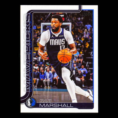 Naji Marshall 2025-26 Topps Mavericks