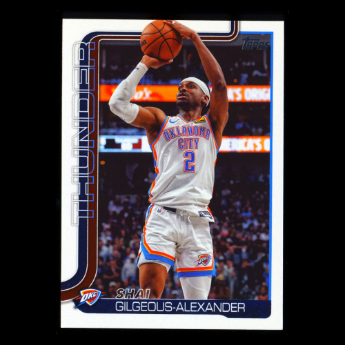 Shai Gilgeous-Alexander 2025-26 Topps Thunder