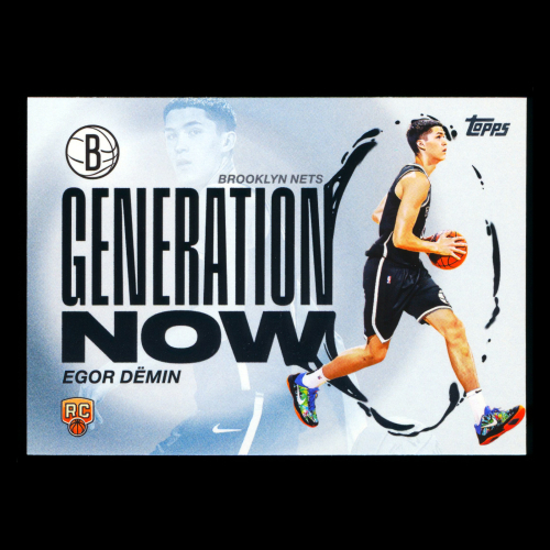 Egor Demin RC 2025-26 Topps Generation Now Rookie Nets