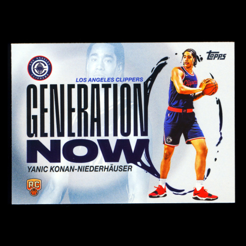 Yanic Konan-Niederhauser RC 2025-26 Topps Generation Now Clippers