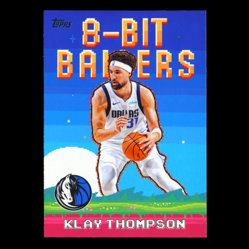 Klay Thompson 2025-26 Topps 8-Bit Ballers Mavericks