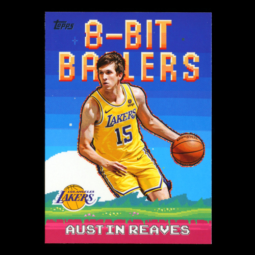 Austin Reaves 2025-26 Topps 8-Bit Ballers Lakers