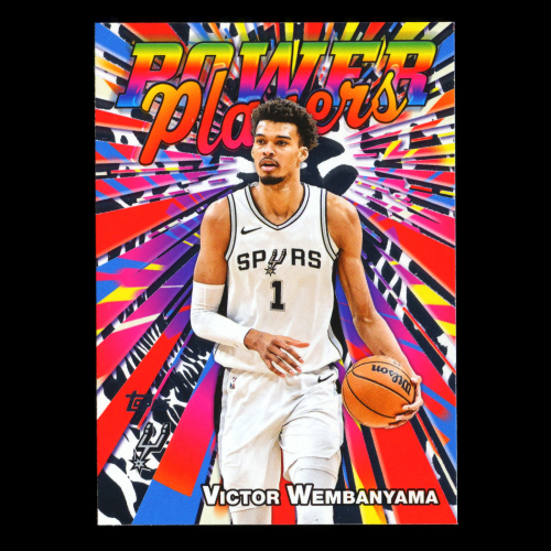 Victor Wembanyama 2025-26 Topps Power Players Spurs