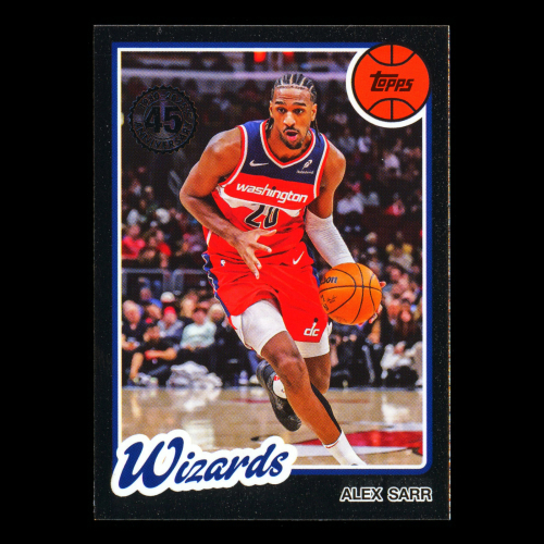 Alex Sarr 2025-26 Topps '80-81 Topps Wizards