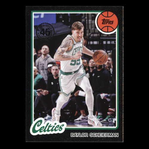 Baylor Scheierman 2025-26 Topps '80-81 Topps Celtics