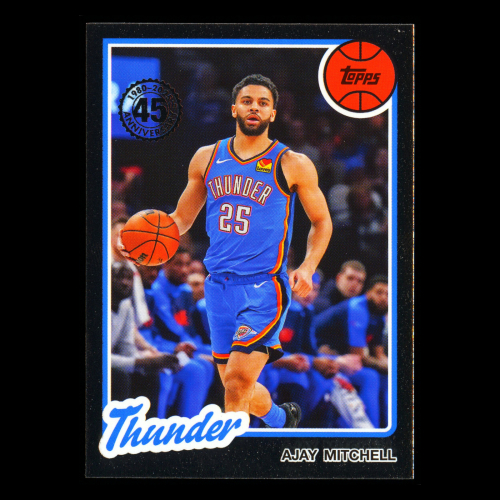 Ajay Mitchell 2025-26 Topps '80-81 Topps Thunder