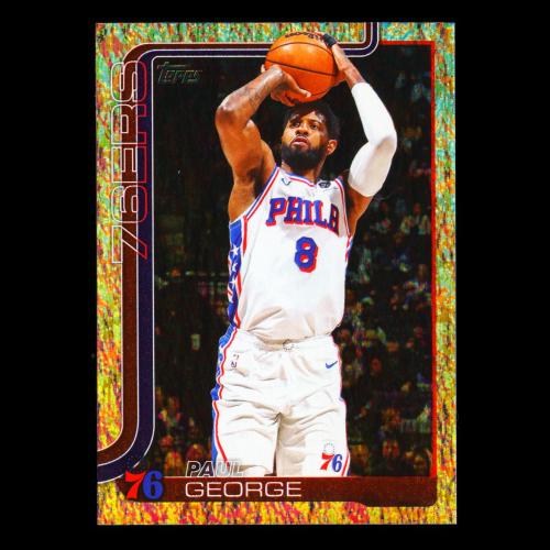 Paul George 2025-26 Topps Holo Foil 76ers