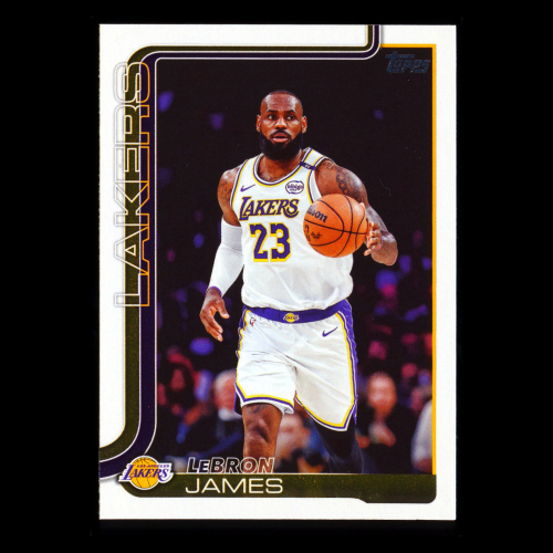 LeBron James 2025-26 Topps Lakers