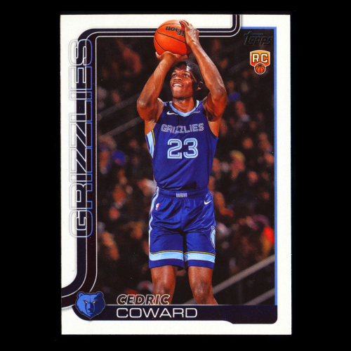 Cedric Coward RC 2025-26 Topps Rookie Grizzlies