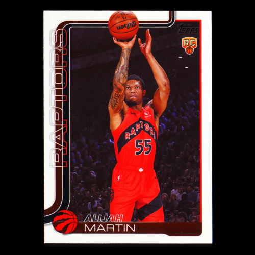 Alijah Martin RC 2025-26 Topps Rookie Raptors