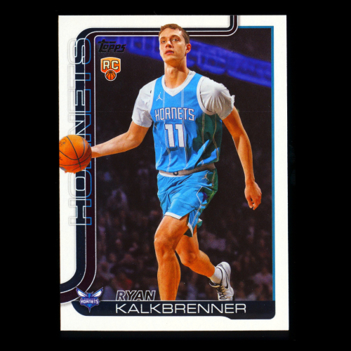Ryan Kalkbrenner RC 2025-26 Topps Rookie Hornets