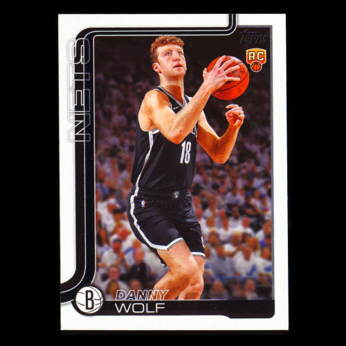 Danny Wolf RC 2025-26 Topps Rookie Nets