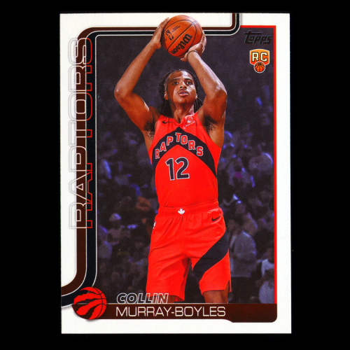 Collin Murray-Boyles RC 2025-26 Topps Rookie Raptors