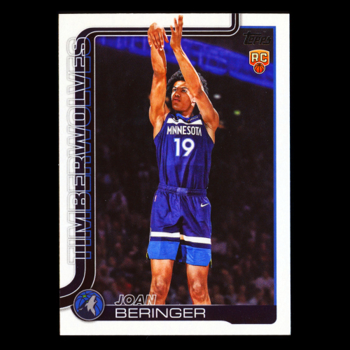 Joan Beringer RC 2025-26 Topps Rookie Timberwolves