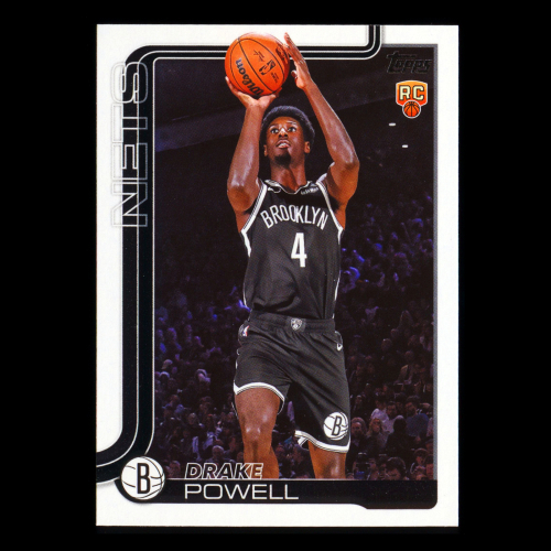Drake Powell RC 2025-26 Topps Rookie Nets