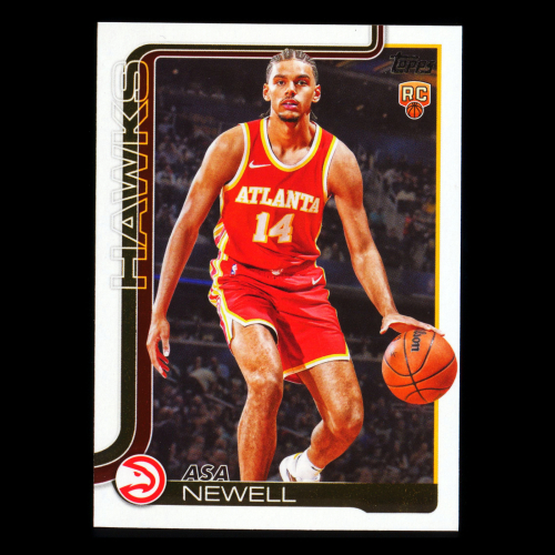 Asa Newell RC 2025-26 Topps Rookie Hawks