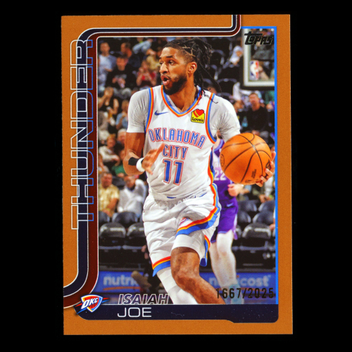 Isaiah Joe 2025-26 Topps Gold Thunder 1667/2025