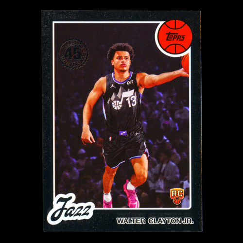 Walter Clayton Jr. RC 2025-26 Topps '80-81 Topps Rookie Jazz