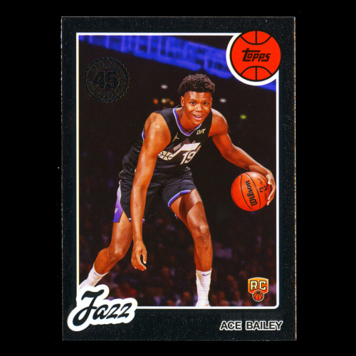 Ace Bailey RC 2025-26 Topps '80-81 Topps Rookie Jazz