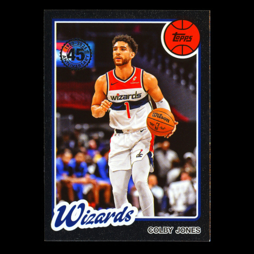 Colby Jones 2025-26 Topps '80-81 Topps Wizards