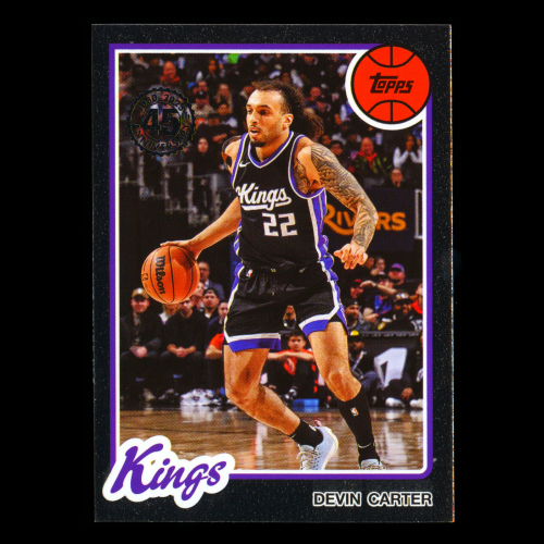 Devin Carter 2025-26 Topps '80-81 Topps Kings