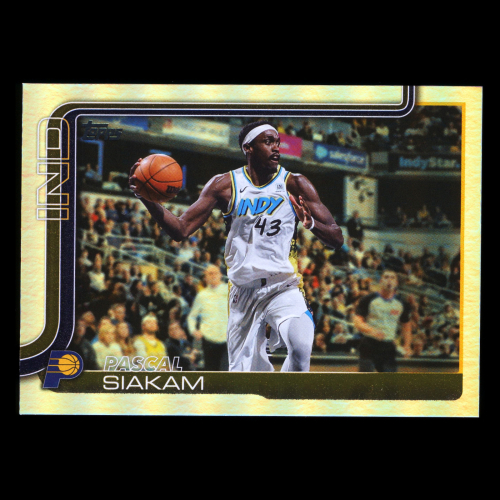 Pascal Siakam 2025-26 Topps Rainbow Foil Pacers