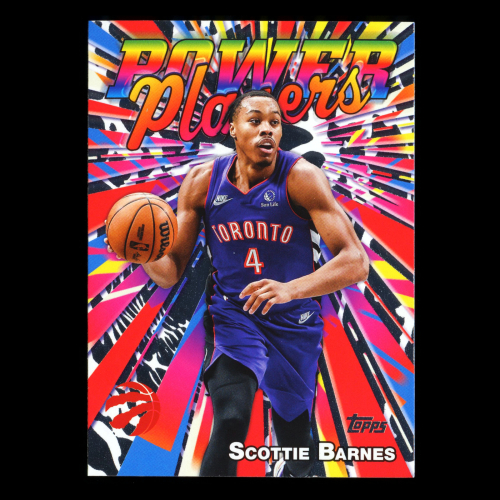 Scottie Barnes 2025-26 Topps Power Players Raptors