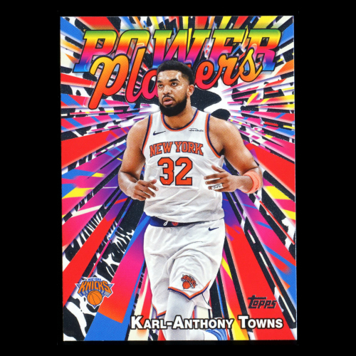 Karl-Anthony Towns 2025-26 Topps Power Players Knicks