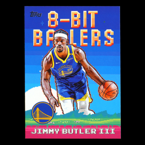 Jimmy Butler III 2025-26 Topps 8-Bit Ballers Warriors
