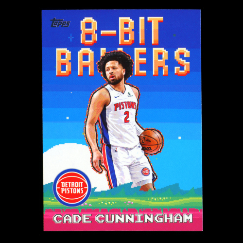Cade Cunningham 2025-26 Topps 8-Bit Ballers Pistons