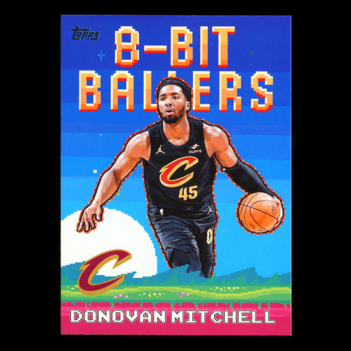 Donovan Mitchell 2025-26 Topps 8-Bit Ballers Cavaliers