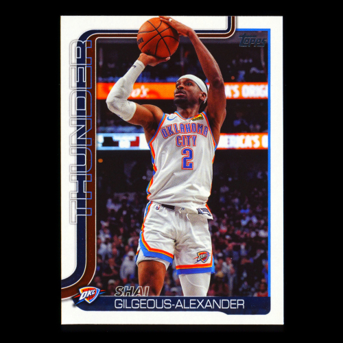 Shai Gilgeous-Alexander 2025-26 Topps Thunder