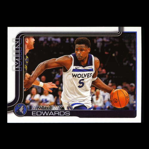 Anthony Edwards 2025-26 Topps Timberwolves