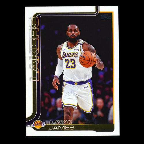 LeBron James 2025-26 Topps Lakers
