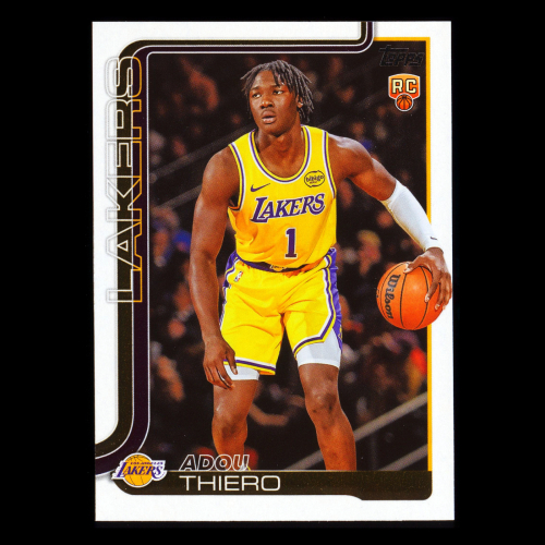 Adou Thiero RC 2025-26 Topps Rookie Lakers