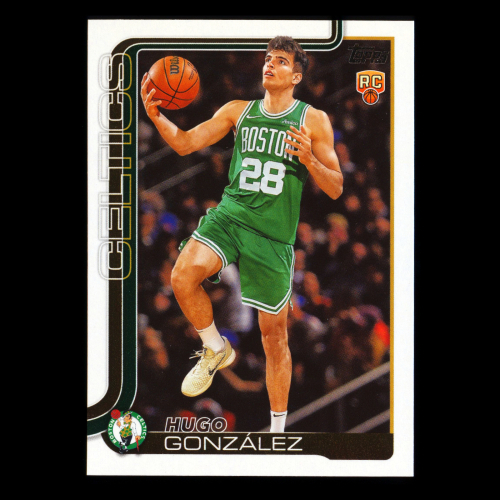 Hugo Gonzlez RC 2025-26 Topps Rookie Celtics