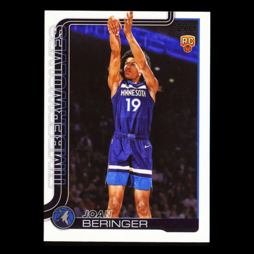 Joan Beringer RC 2025-26 Topps Rookie Timberwolves