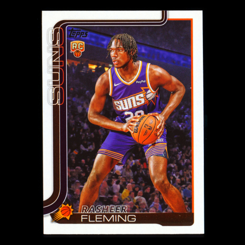 Rasheer Fleming RC 2025-26 Topps Rookie Suns
