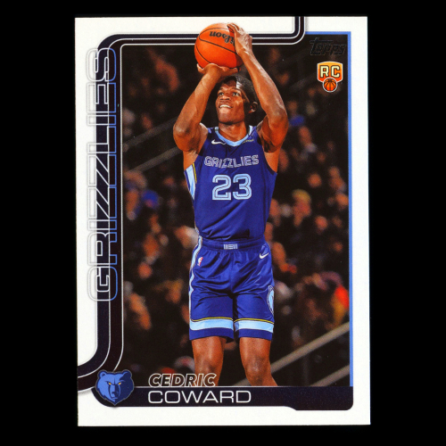 Cedric Coward RC 2025-26 Topps Rookie Grizzlies