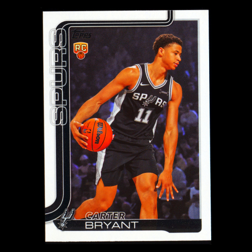 Carter Bryant RC 2025-26 Topps Rookie Spurs