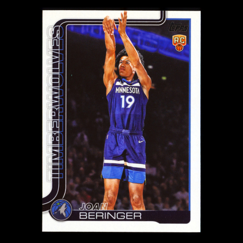 Joan Beringer RC 2025-26 Topps Rookie Timberwolves