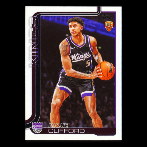 Nique Clifford RC 2025-26 Topps Rookie Kings
