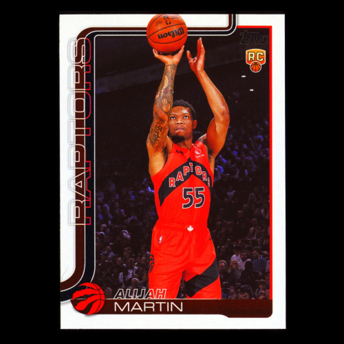 Alijah Martin RC 2025-26 Topps Rookie Raptors