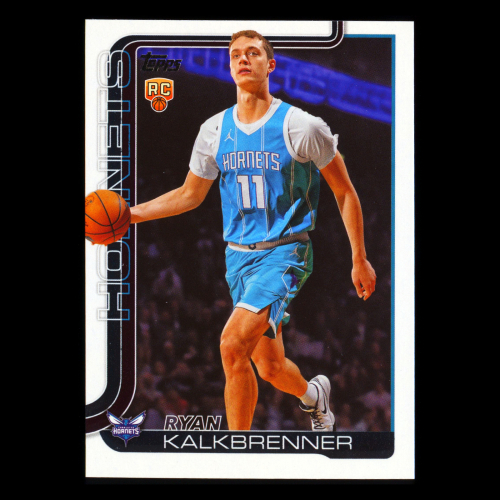 Ryan Kalkbrenner RC 2025-26 Topps Rookie Hornets