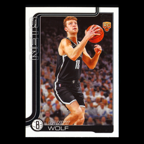 Danny Wolf RC 2025-26 Topps Rookie Nets